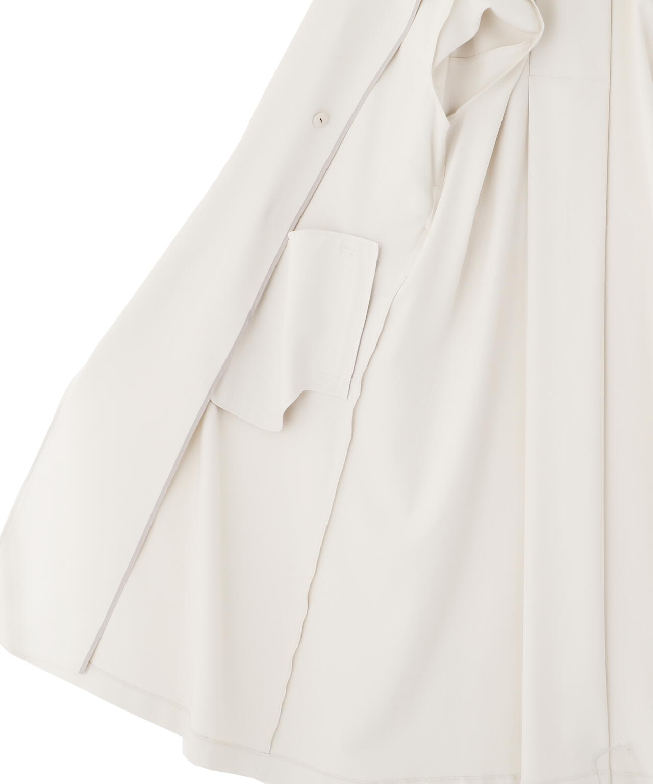 パウダーツイルトレンチコート