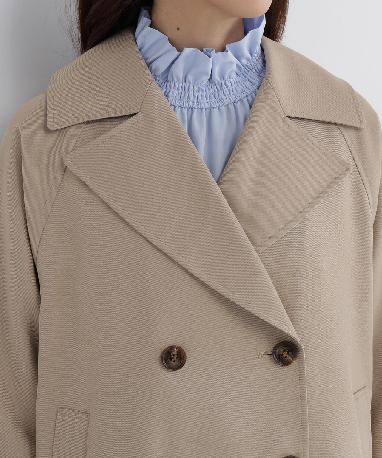 ハーフトレンチコート | NATURAL BEAUTY BASIC（ナチュラル