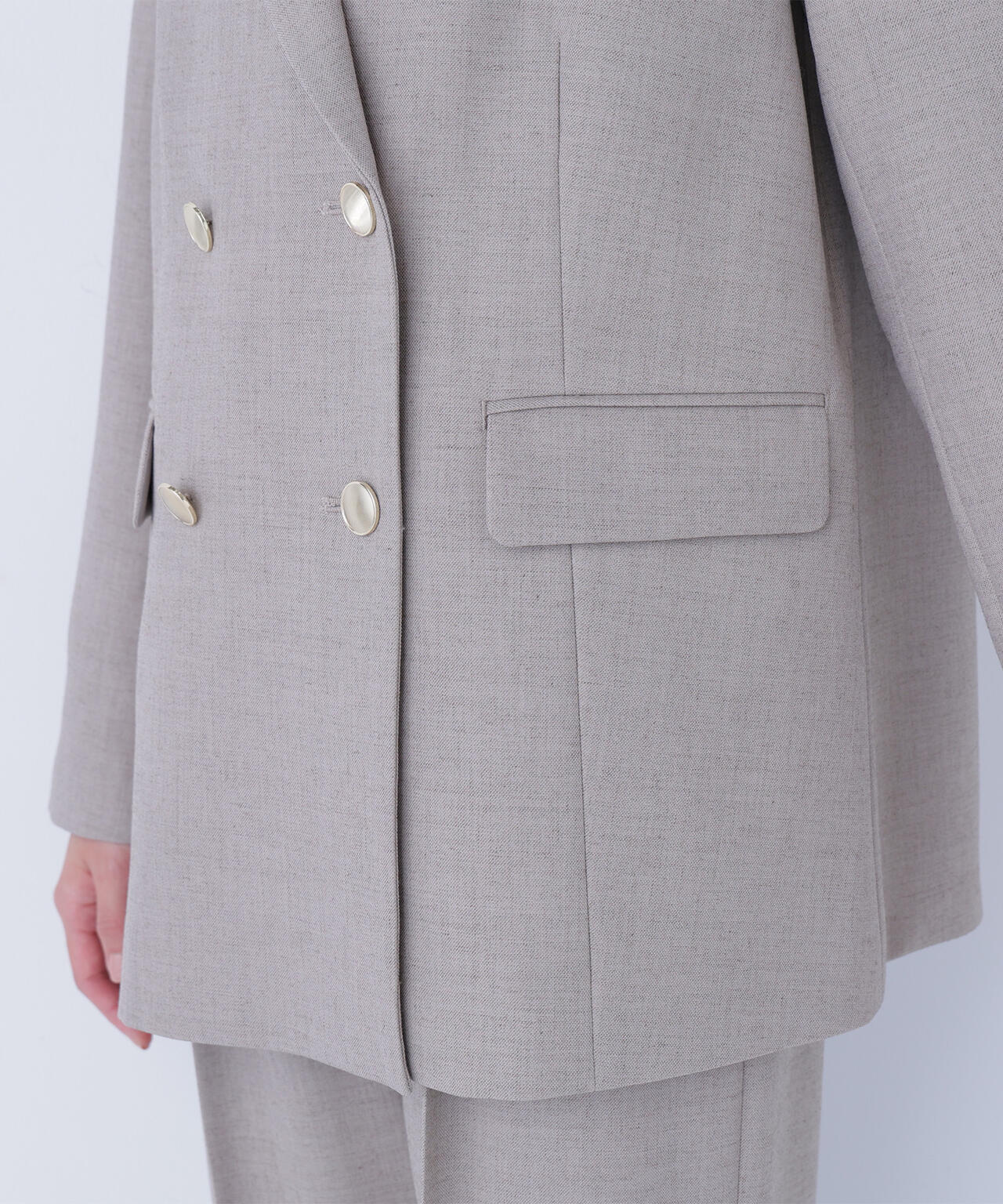 ダブルブレスト  SETUP ボクシージャケット