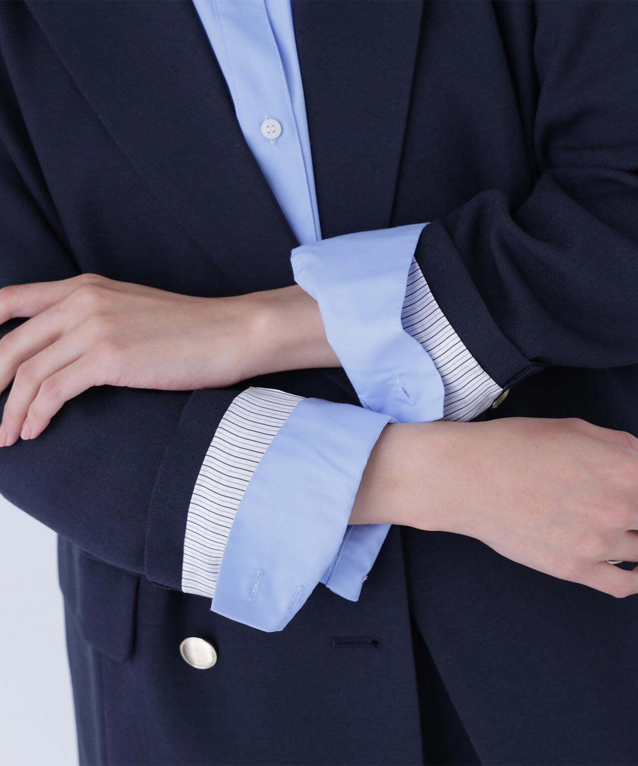 ダブルブレスト  SETUP ボクシージャケット