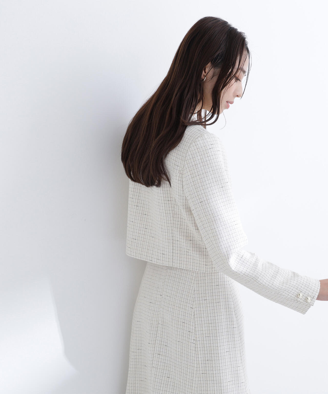 スプリングツイード SETUP ジャケット