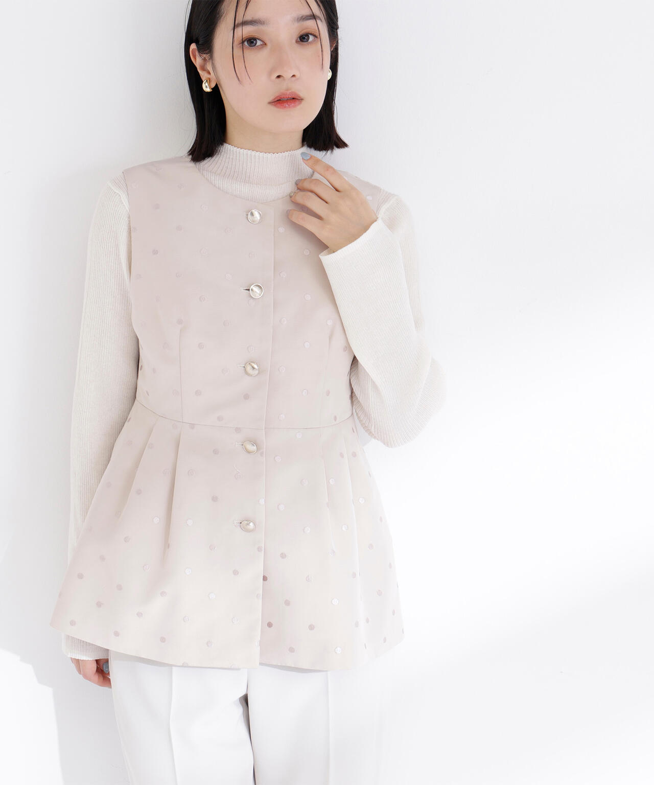 ドットペプラムジレ