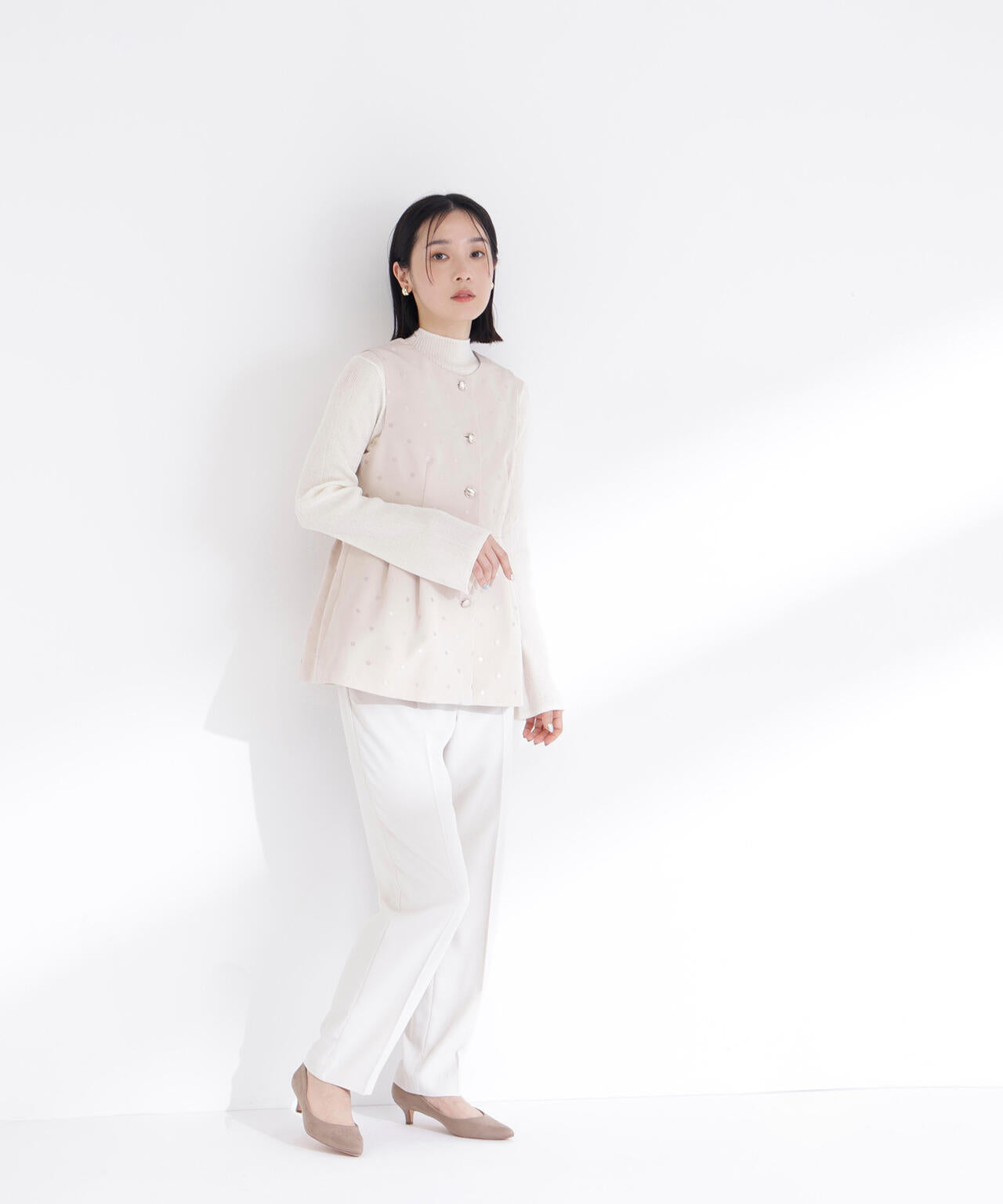 ドットペプラムジレ | NATURAL BEAUTY BASIC（ナチュラルビューティー