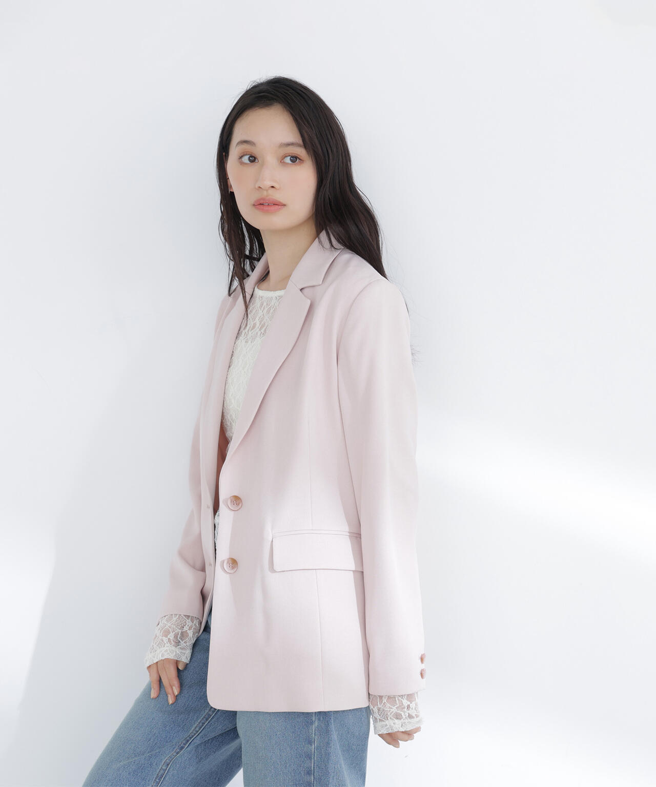 スプリングカラージャケット