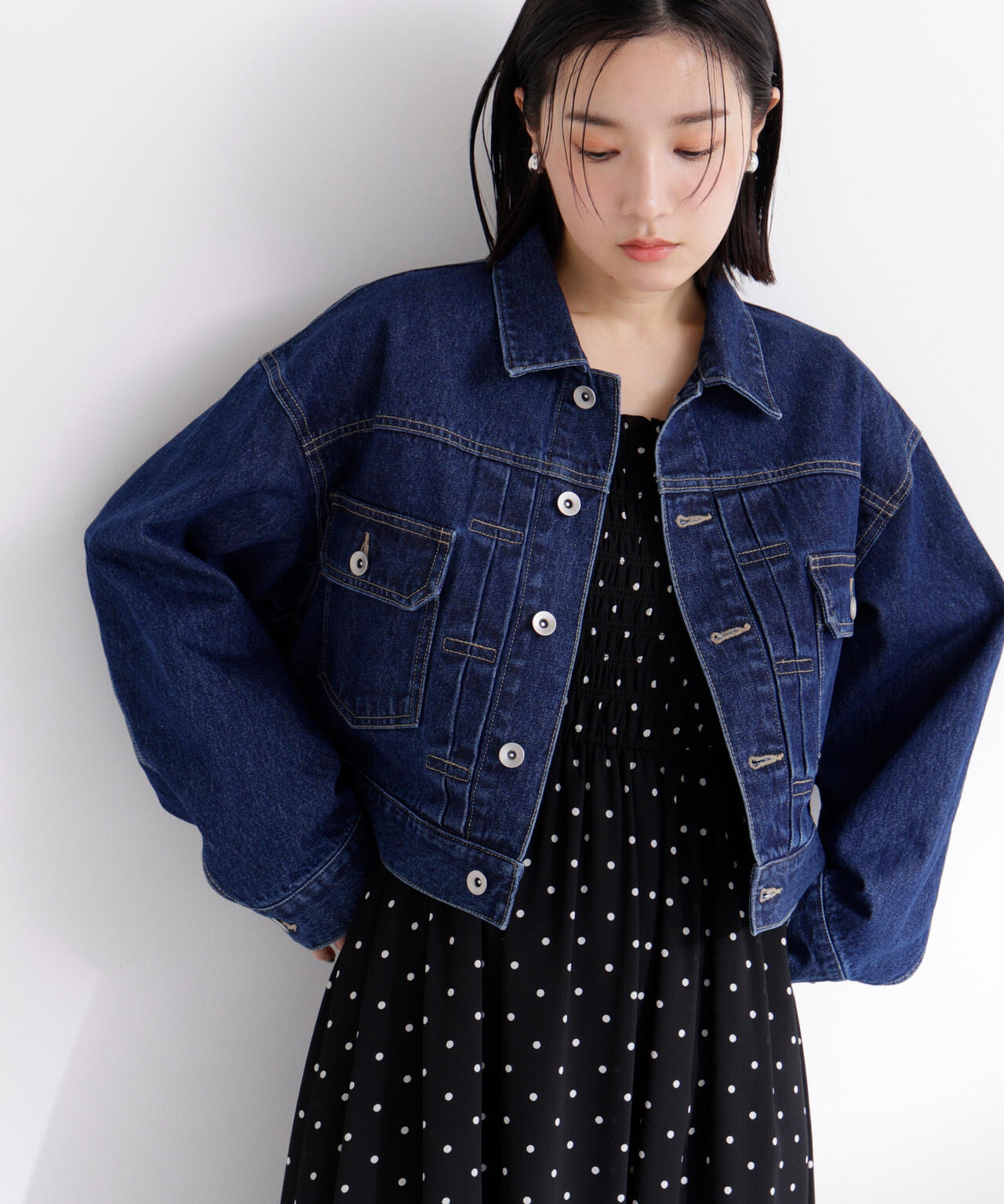 ショートデニムジャケット | NATURAL BEAUTY BASIC（ナチュラル