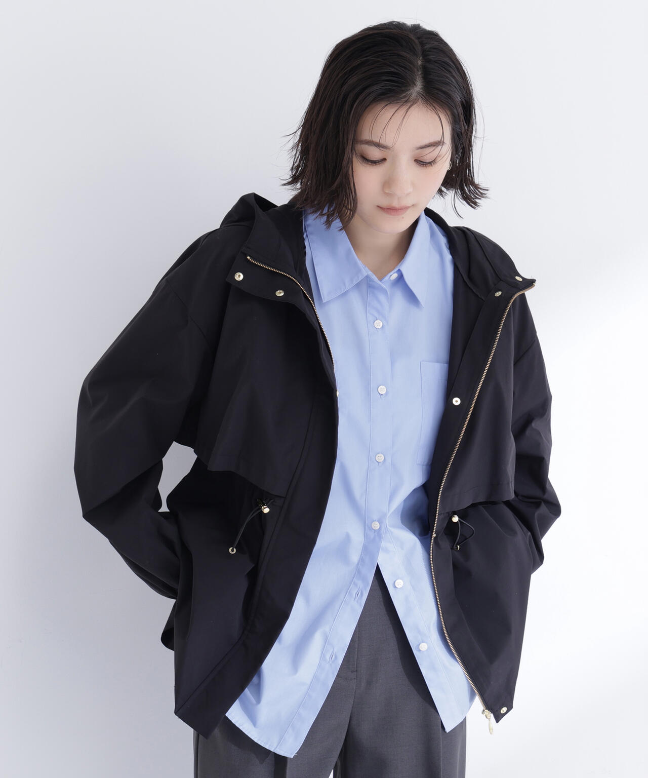 Oggi・sweet掲載】【ちょうど、いい服】毎日これ。週7ペプラムフーディ