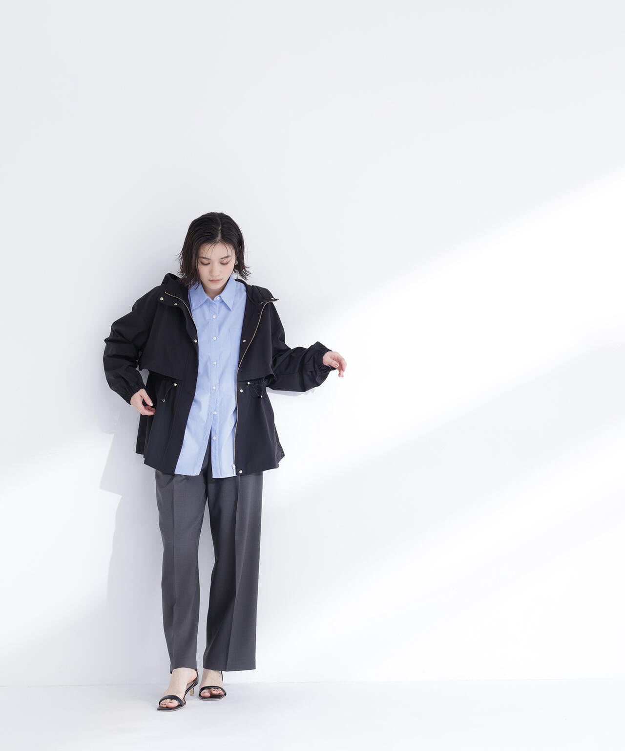 Oggi・sweet掲載】【ちょうど、いい服】毎日これ。週7ペプラムフーディ
