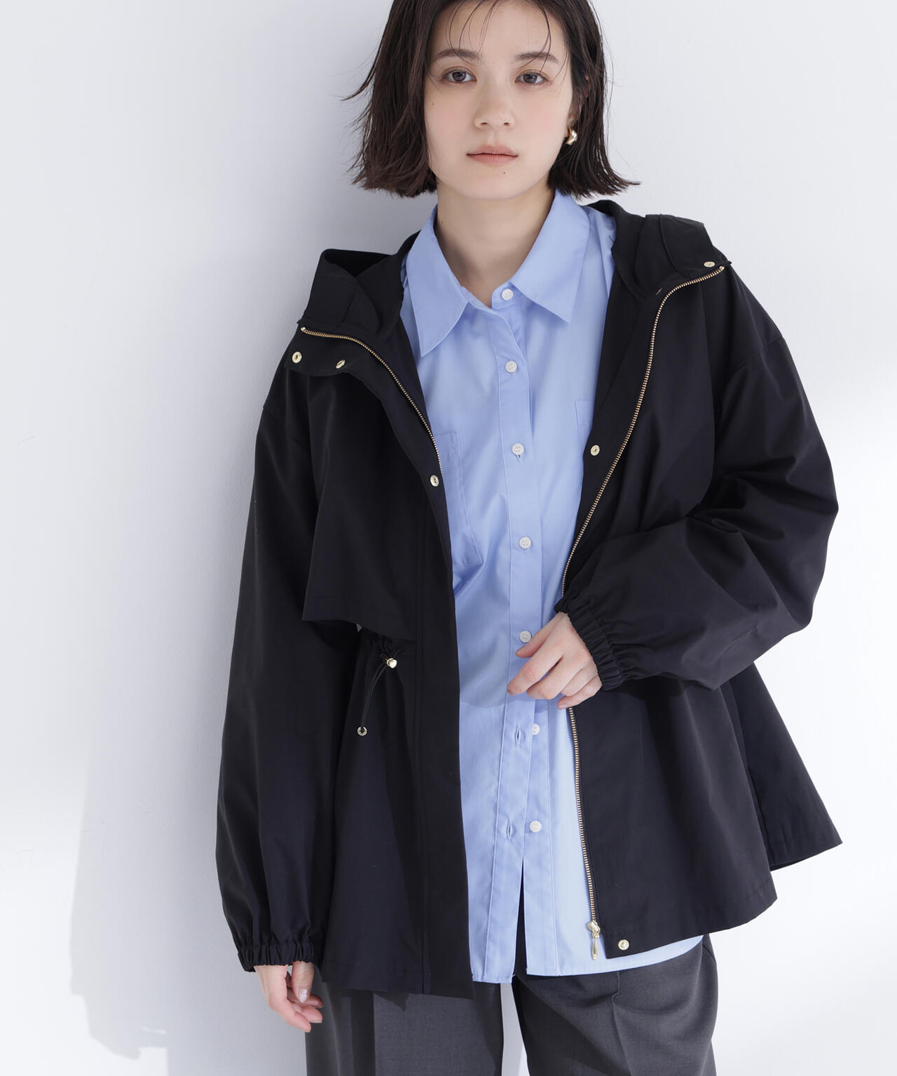 Oggi・sweet掲載】【ちょうど、いい服】毎日これ。週7ペプラムフーディ