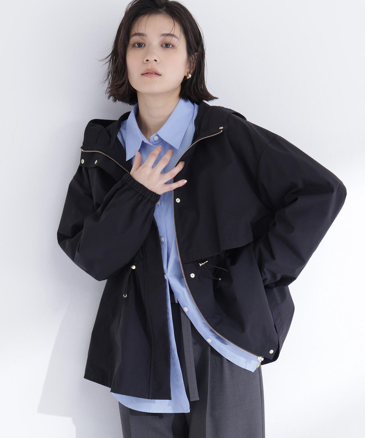 Oggi・sweet掲載】【ちょうど、いい服】毎日これ。週7ペプラムフーディ