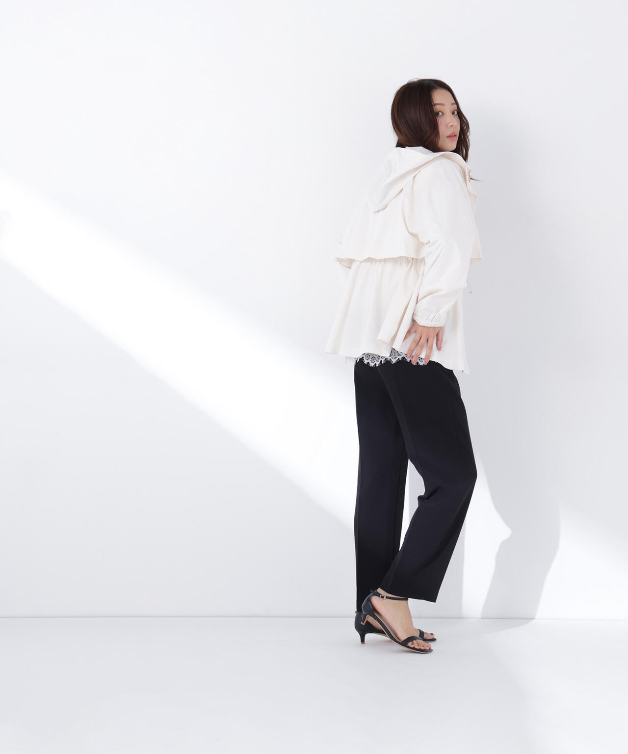Oggi・sweet掲載】【ちょうど、いい服】毎日これ。週7ペプラムフーディ