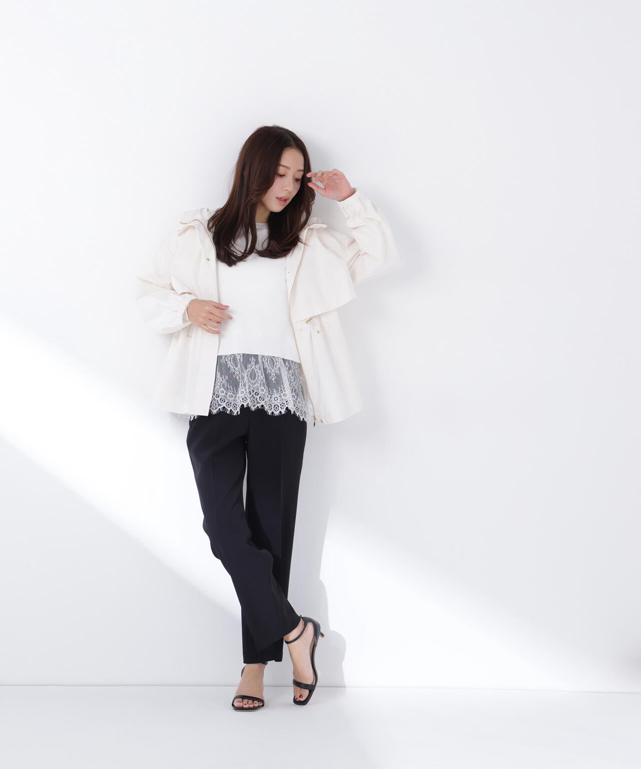 Oggi・sweet掲載】【ちょうど、いい服】毎日これ。週7ペプラムフーディ