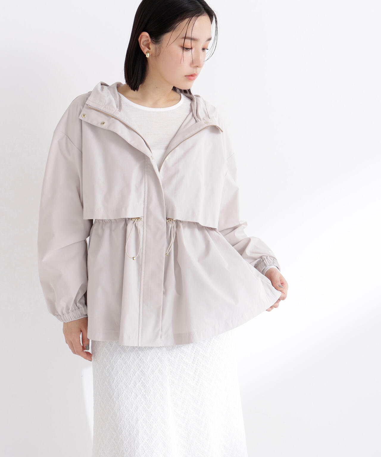Oggi・sweet掲載】【ちょうど、いい服】毎日これ。週7ペプラムフーディ