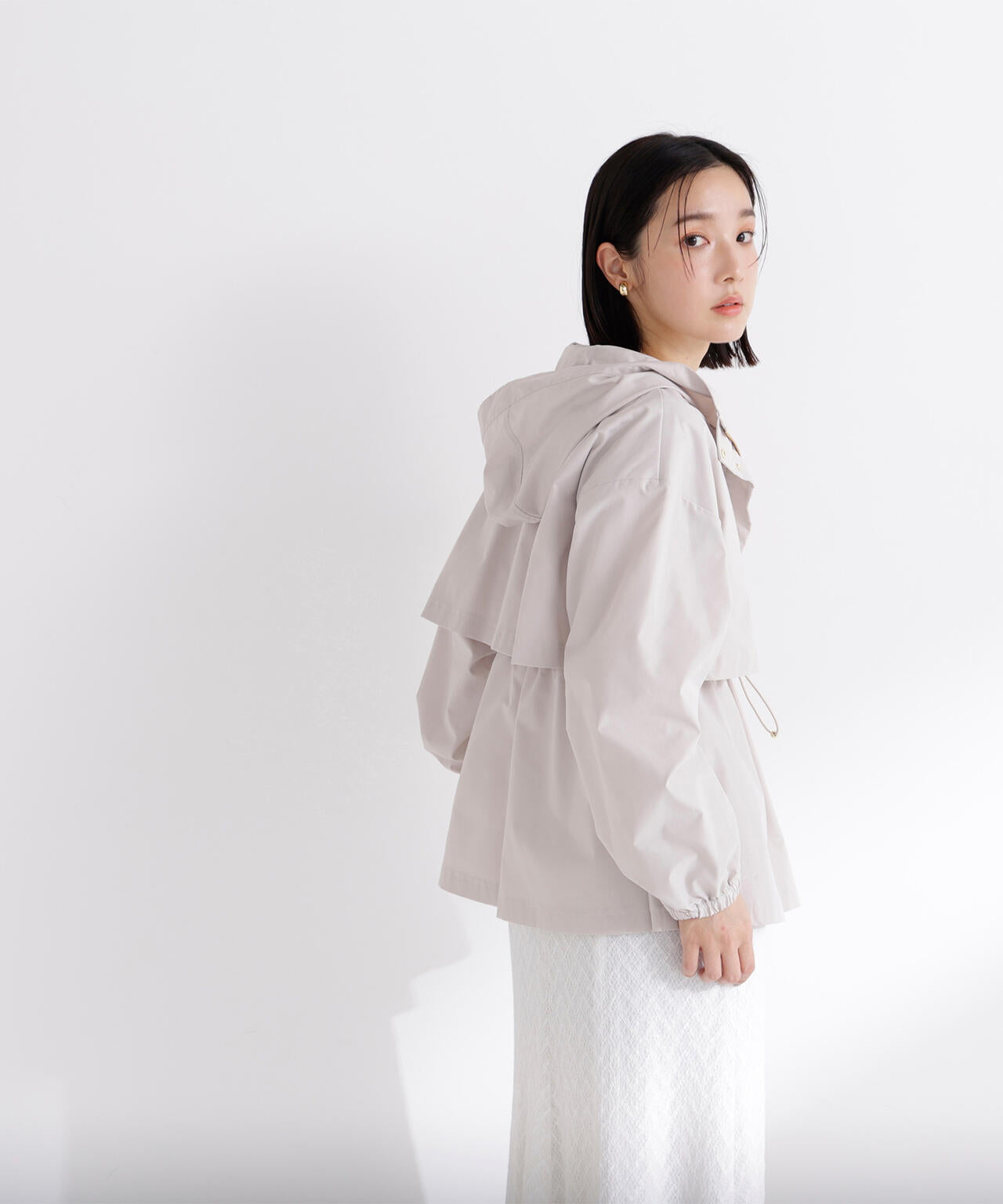 Oggi・sweet掲載】【ちょうど、いい服】毎日これ。週7ペプラムフーディ