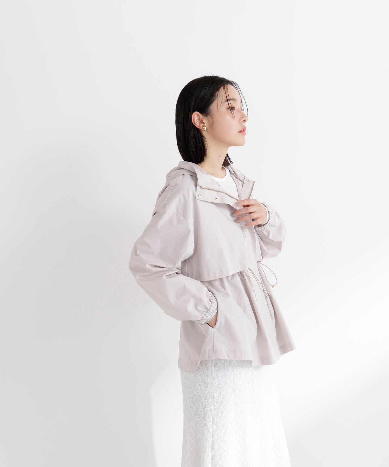 Oggi・sweet掲載】【ちょうど、いい服】毎日これ。週7ペプラムフーディ