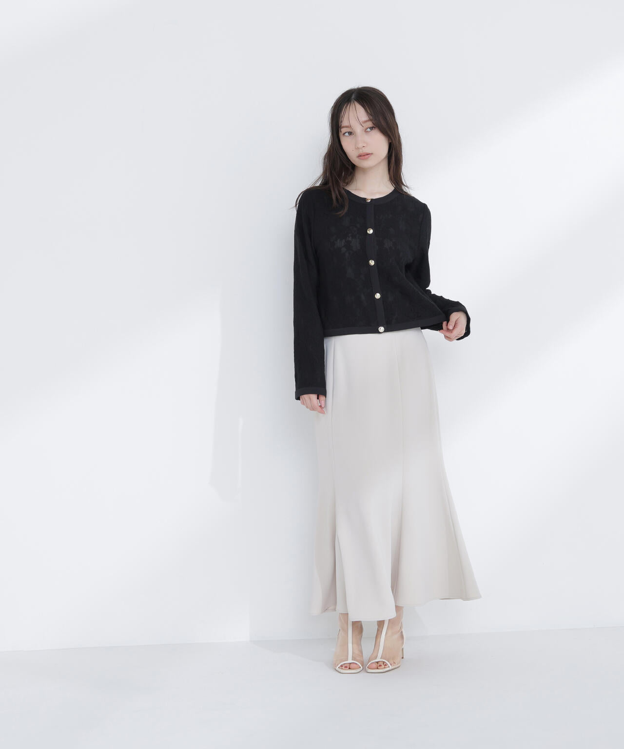 レースブルゾン | NATURAL BEAUTY BASIC（ナチュラルビューティー