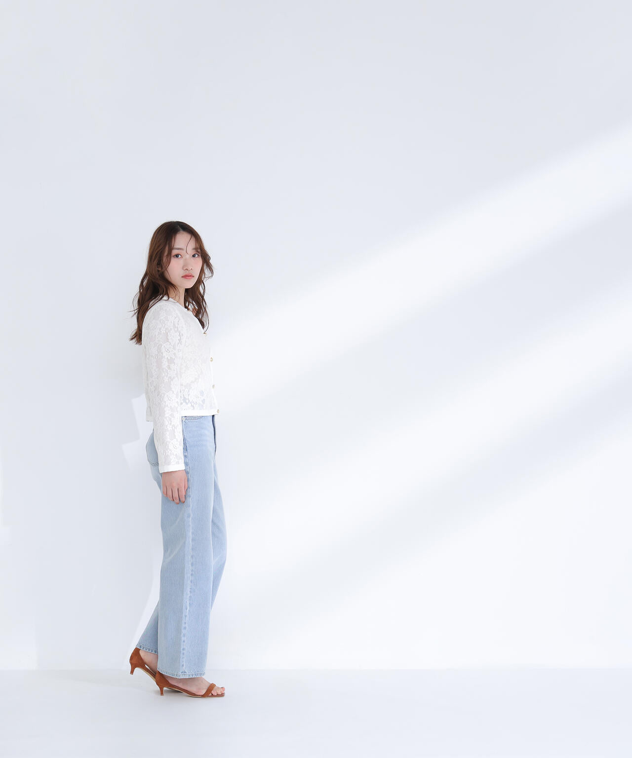 レースブルゾン | NATURAL BEAUTY BASIC（ナチュラルビューティー