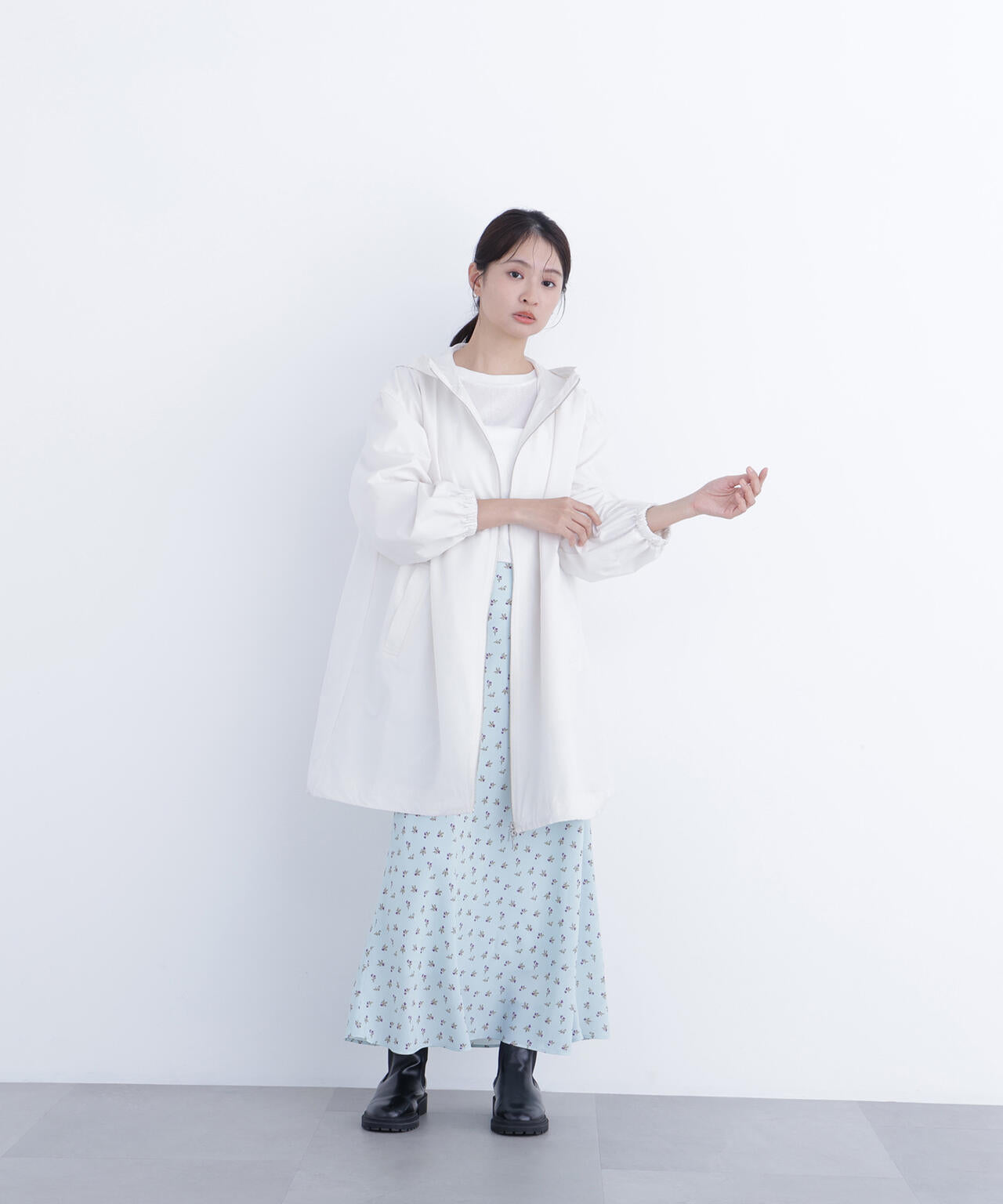 ミドルフーディーブルゾン | N. Natural Beauty Basic*（エヌ