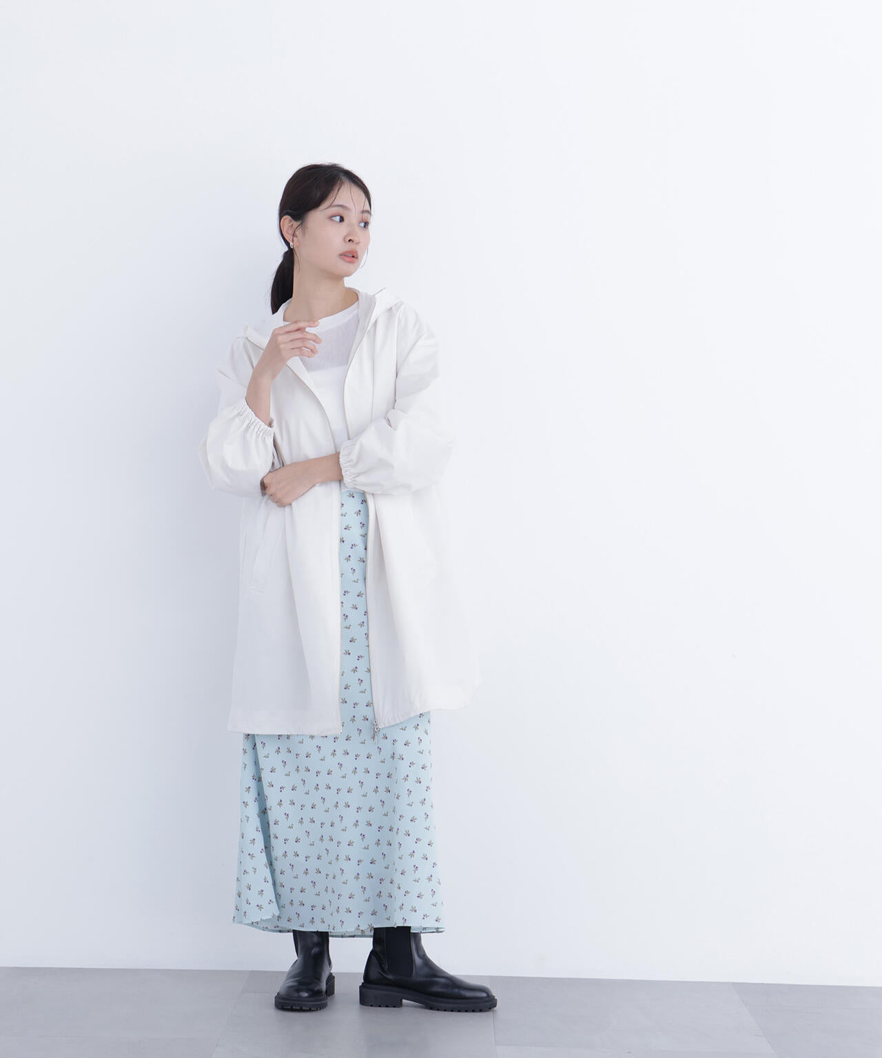 ミドルフーディーブルゾン | N. Natural Beauty Basic*（エヌ