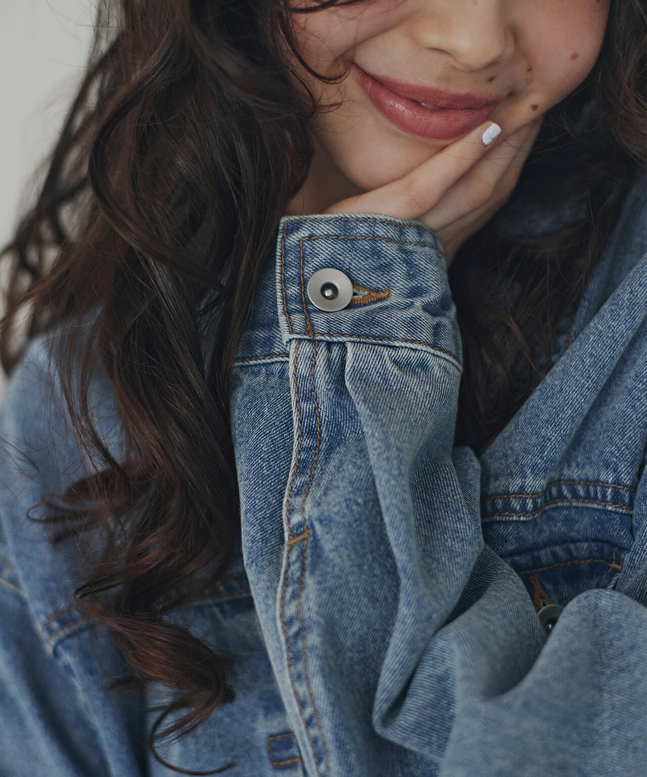 一部店舗・mix.tokyo 限定カラー：オフホワイト】オーバーデニム