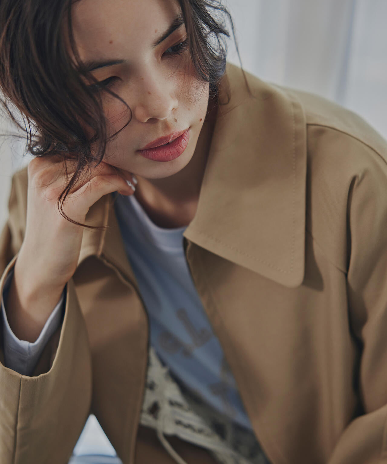 ステンカラーフォルムブルゾン | N. Natural Beauty Basic*（エヌ