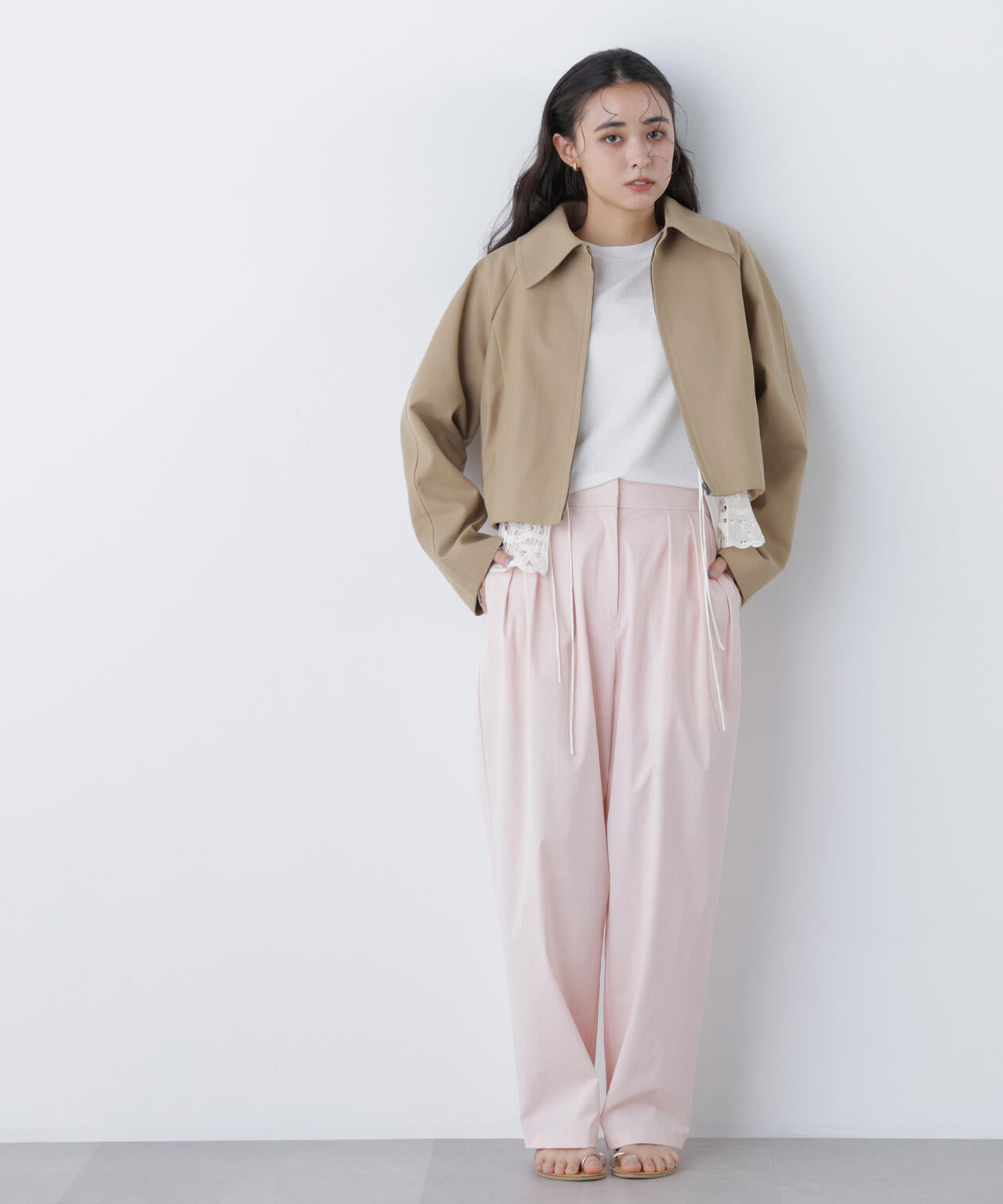 ステンカラーフォルムブルゾン | N. Natural Beauty Basic*（エヌ