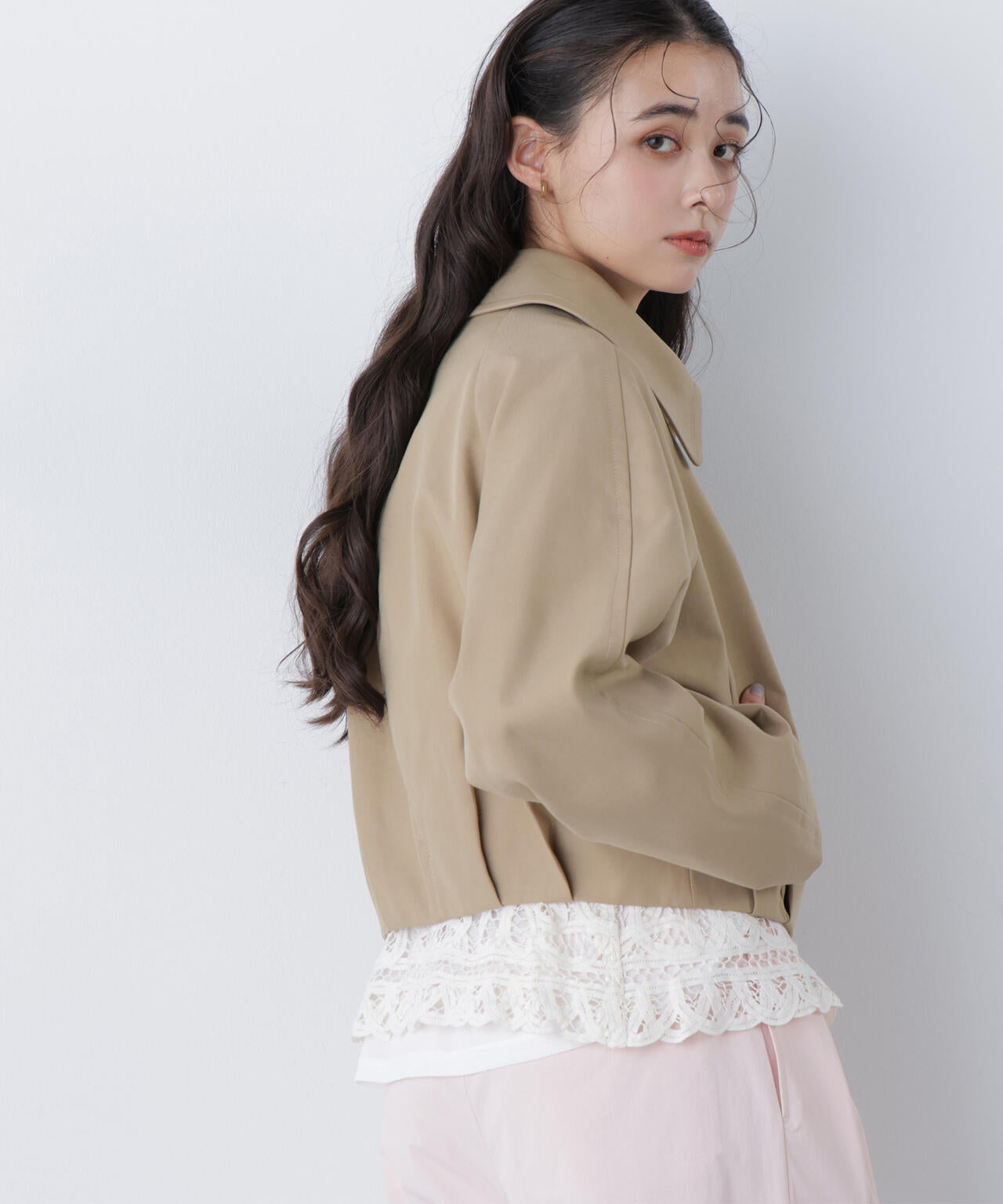 ステンカラーフォルムブルゾン | N. Natural Beauty Basic*（エヌ