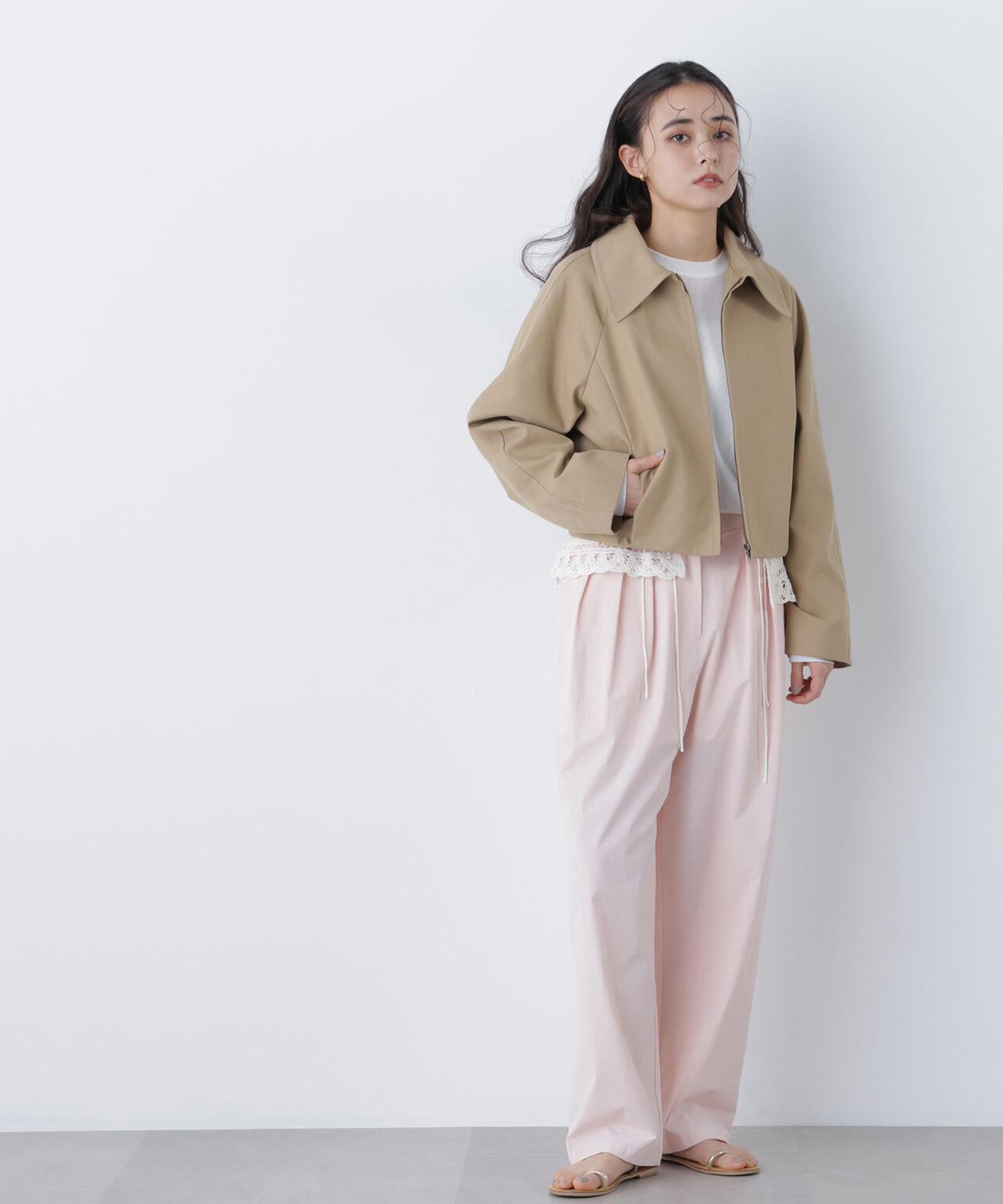 ステンカラーフォルムブルゾン | N. Natural Beauty Basic*（エヌ