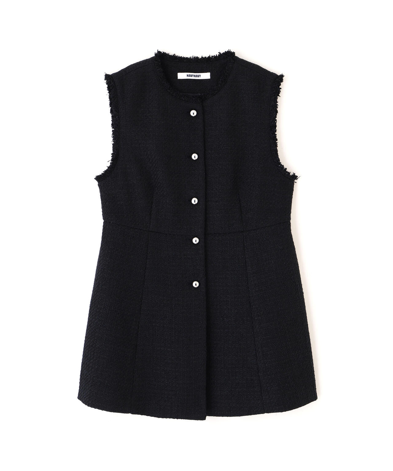 好きを着て気分が上がる】ファンシーツイードジレ | NAVYNAVY