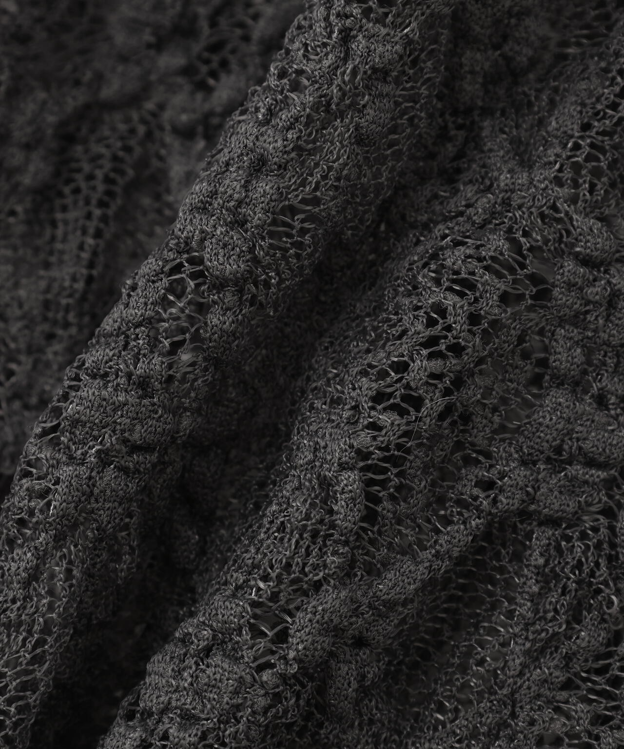 レースドレープカットソー