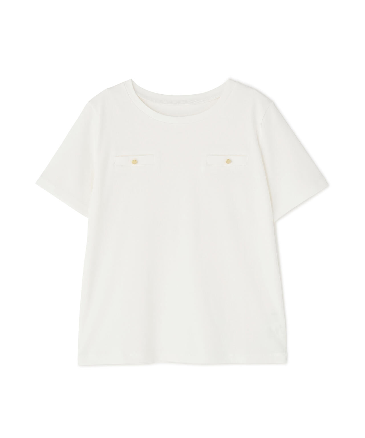 【6/16 ～6/18 2buy10%OFF 対象商品】ベーシックTシャツ フェイクポケット付き