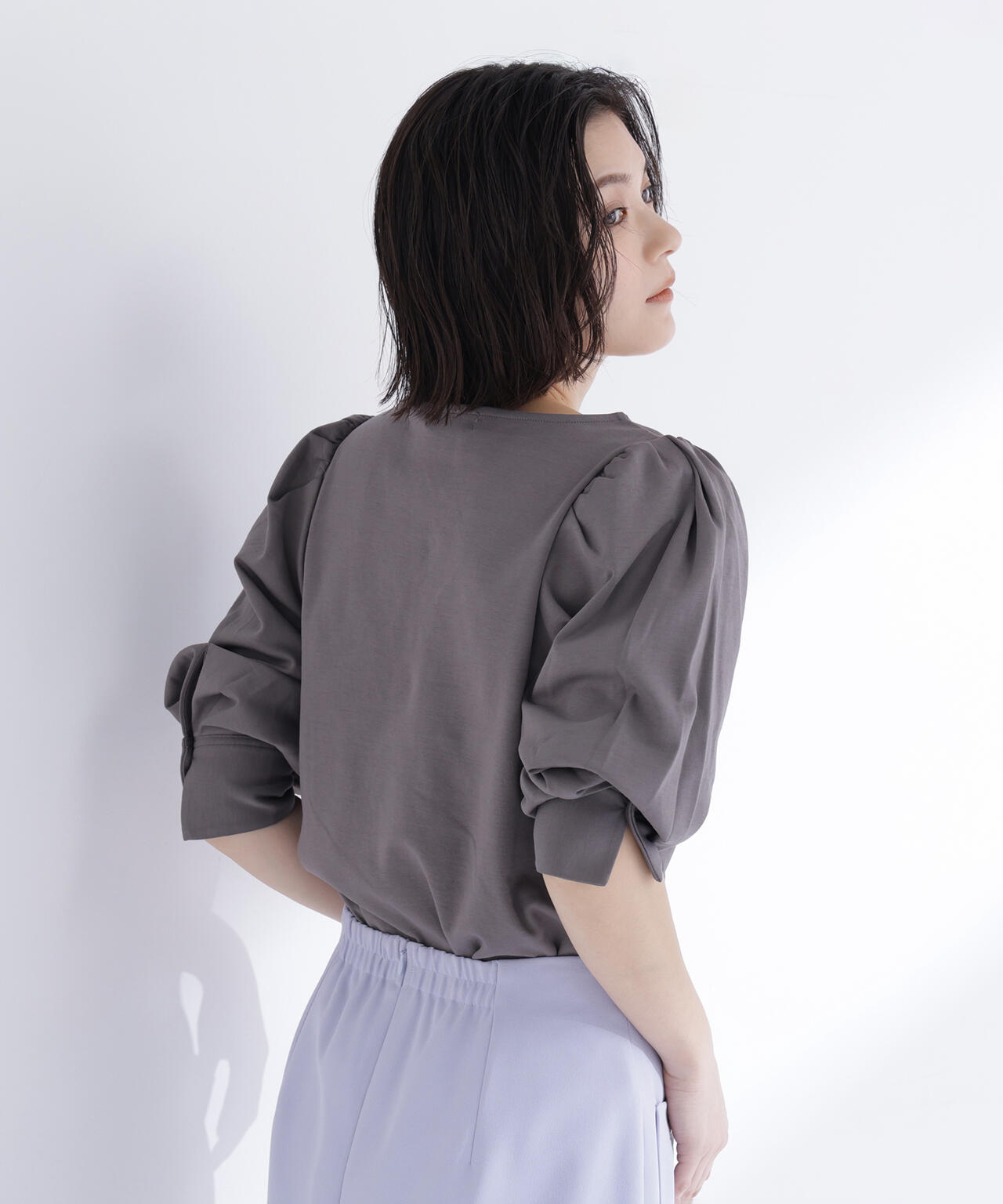 パフスリーブカットソートップス | NATURAL BEAUTY BASIC（ナチュラル