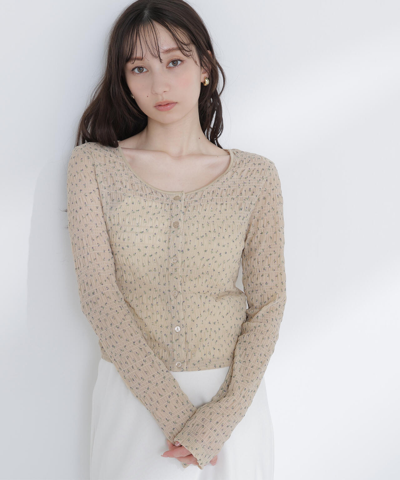 cm B:86 W:62 H:86 着用サイズ：FR