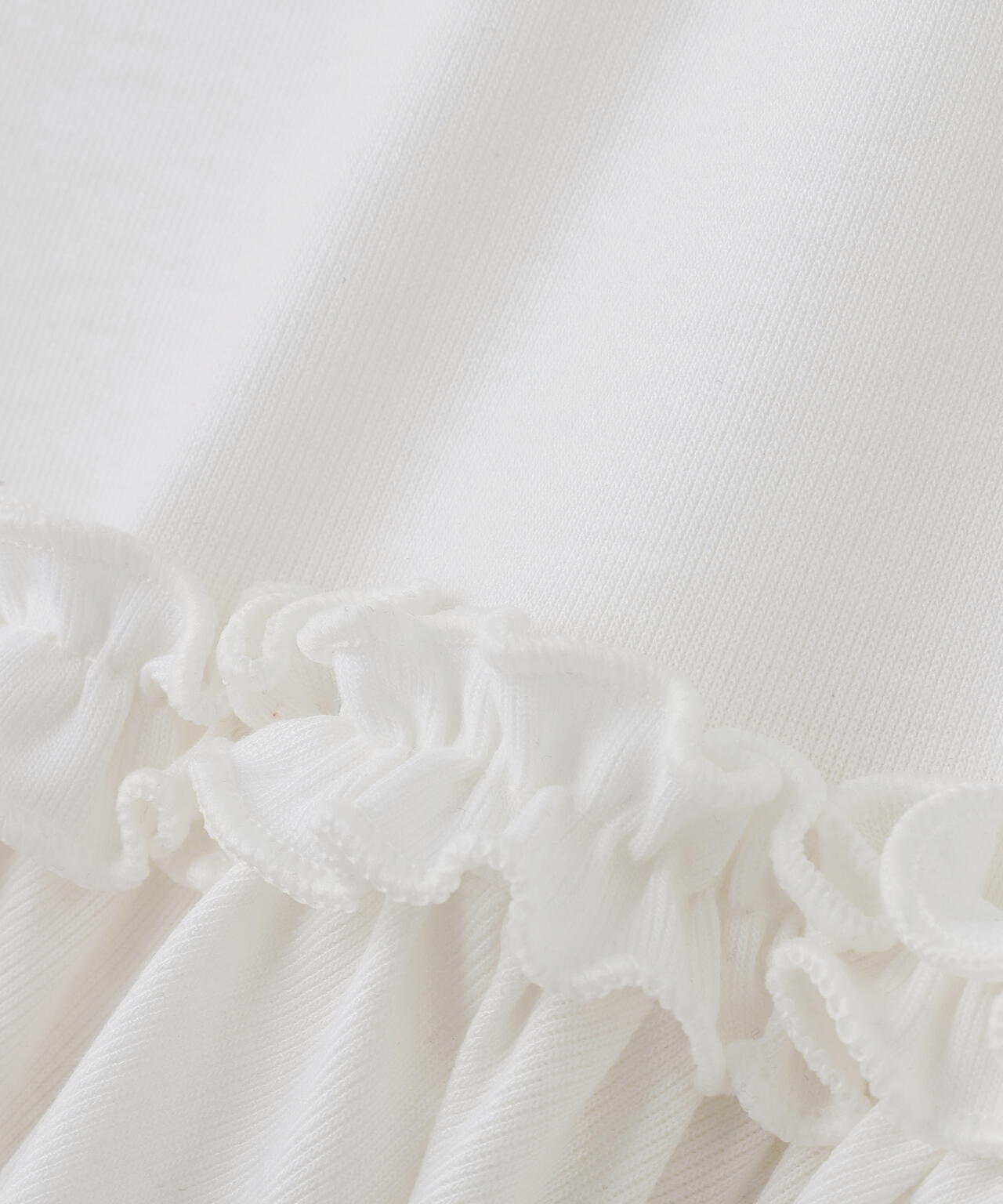 ヘムフリルカットソー