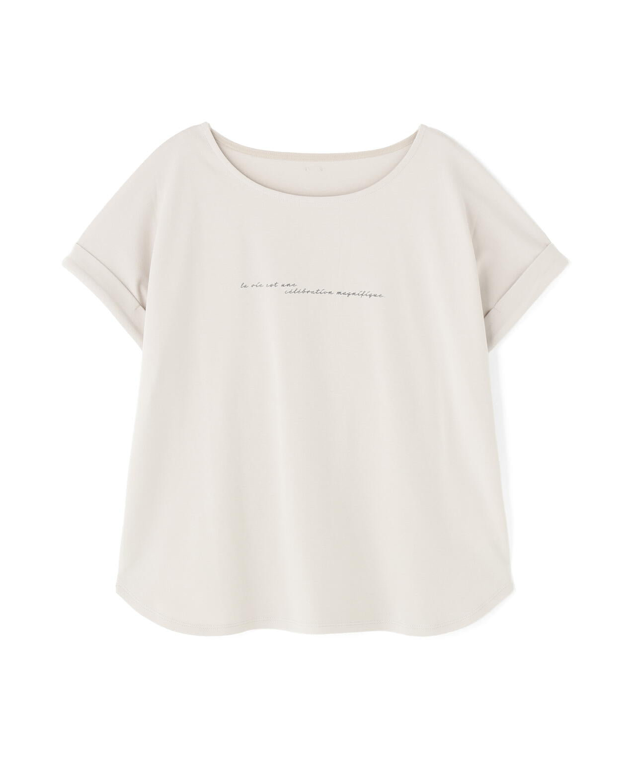 切替スリーブロゴTシャツ | NATURAL BEAUTY BASIC（ナチュラル