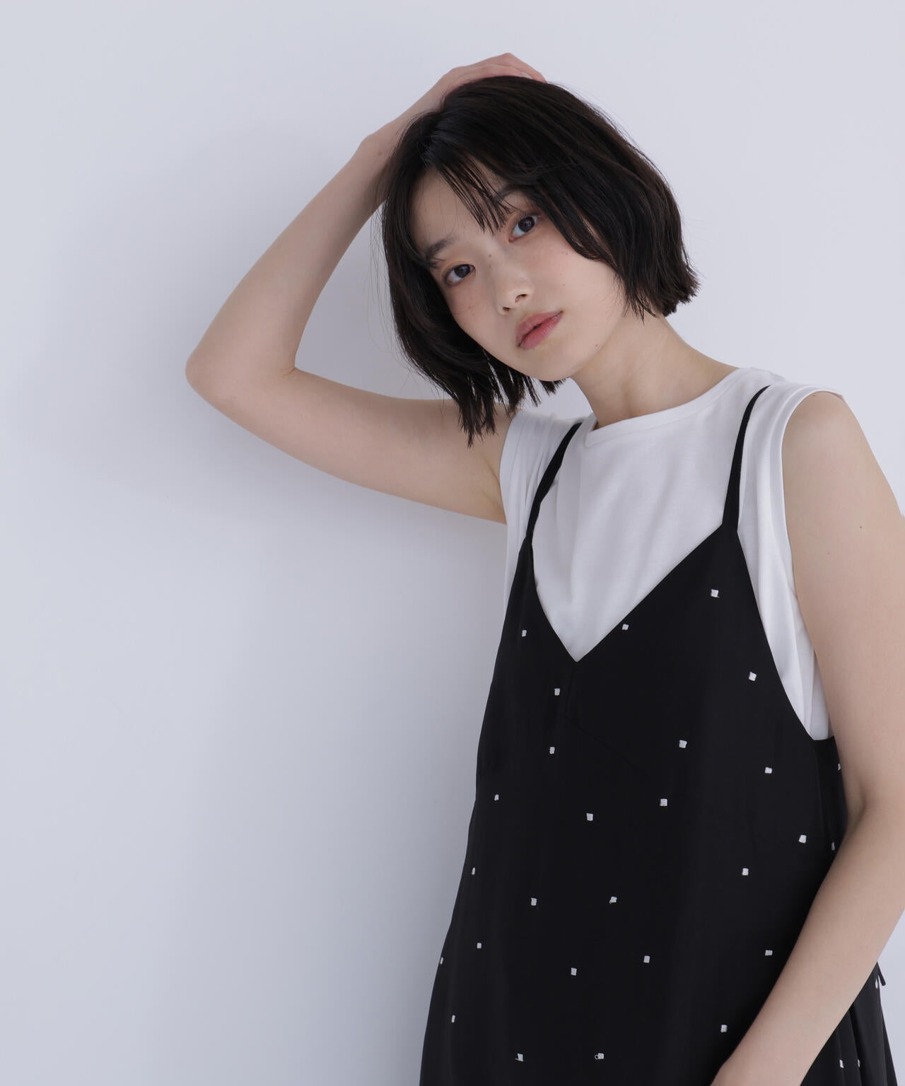 168cm B:78 W:57 H:87 着用サイズ：FR