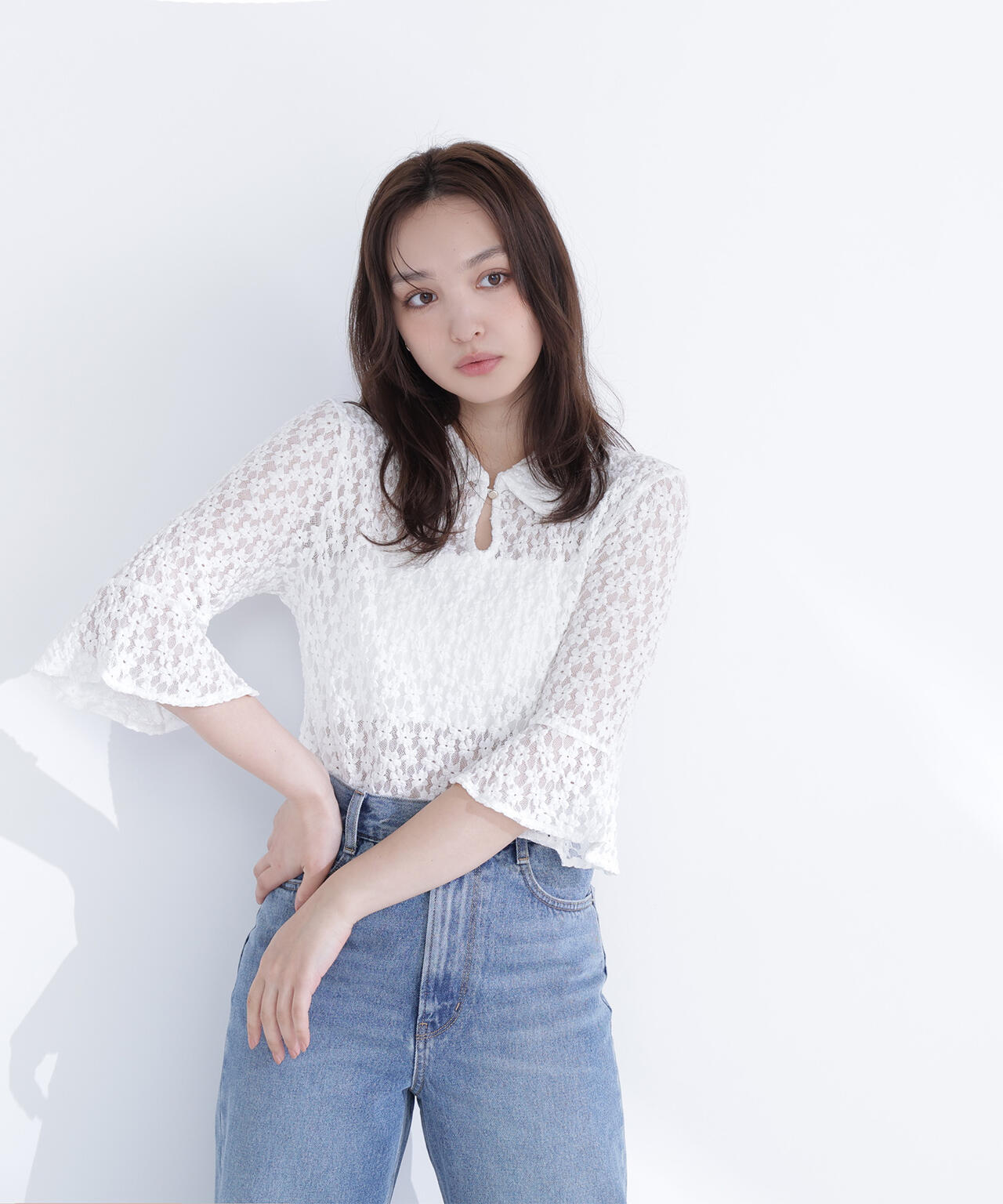 163cm 着用サイズ：FR