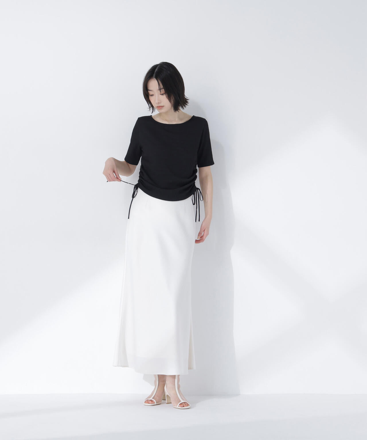 168cm B:78 W:57 H:87 着用サイズ：FR