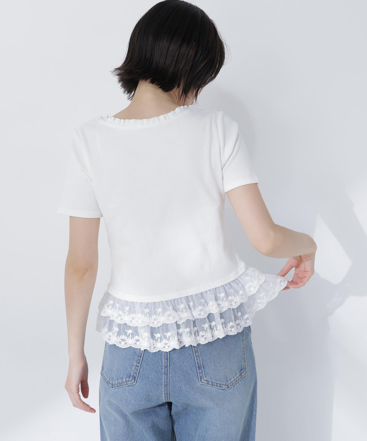 168cm B:78 W:57 H:87 着用サイズ：FR