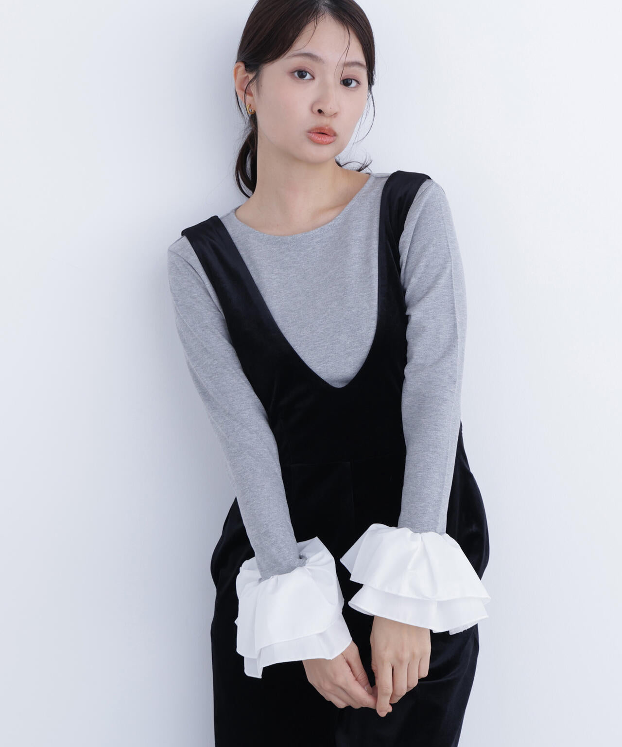 カフスドッキングカットソー