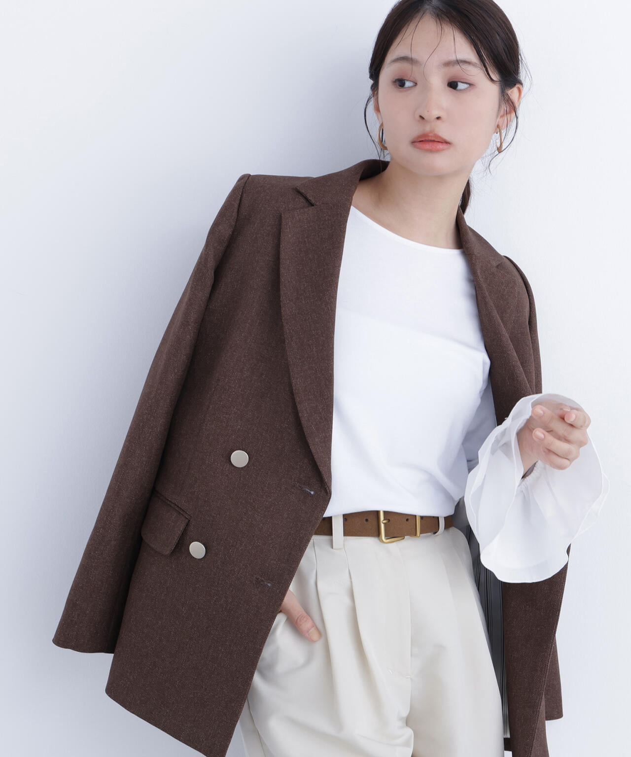 カフスドッキングカットソー