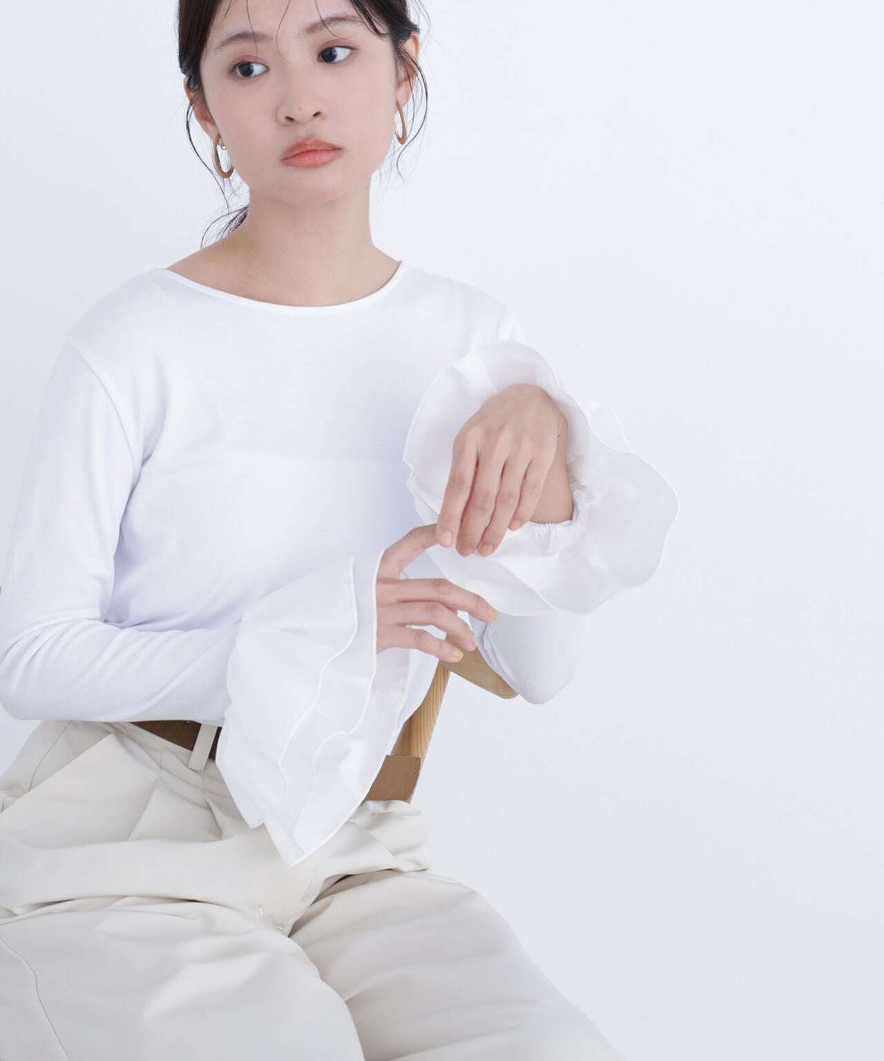 カフスドッキングカットソー