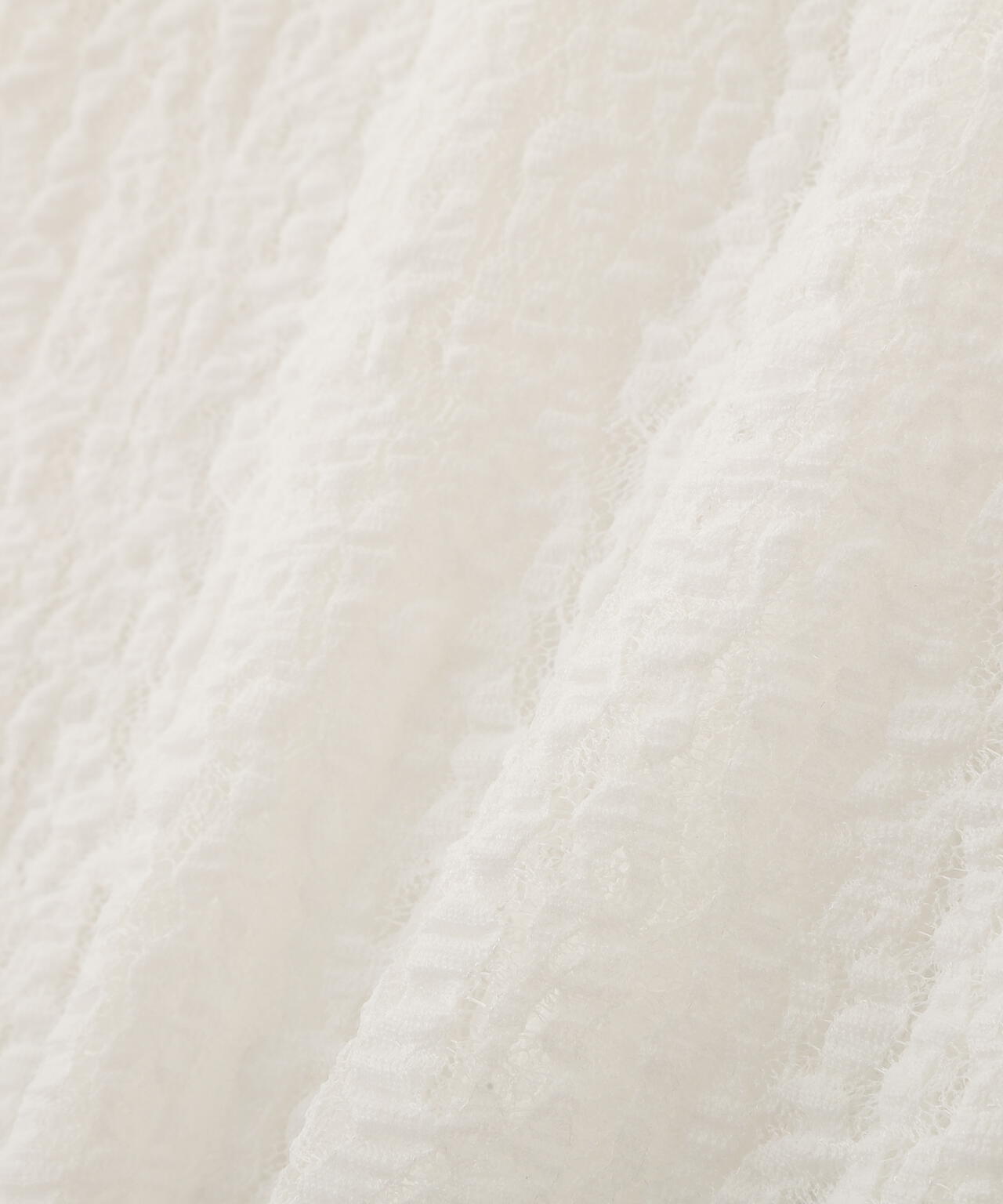 レースカットソー