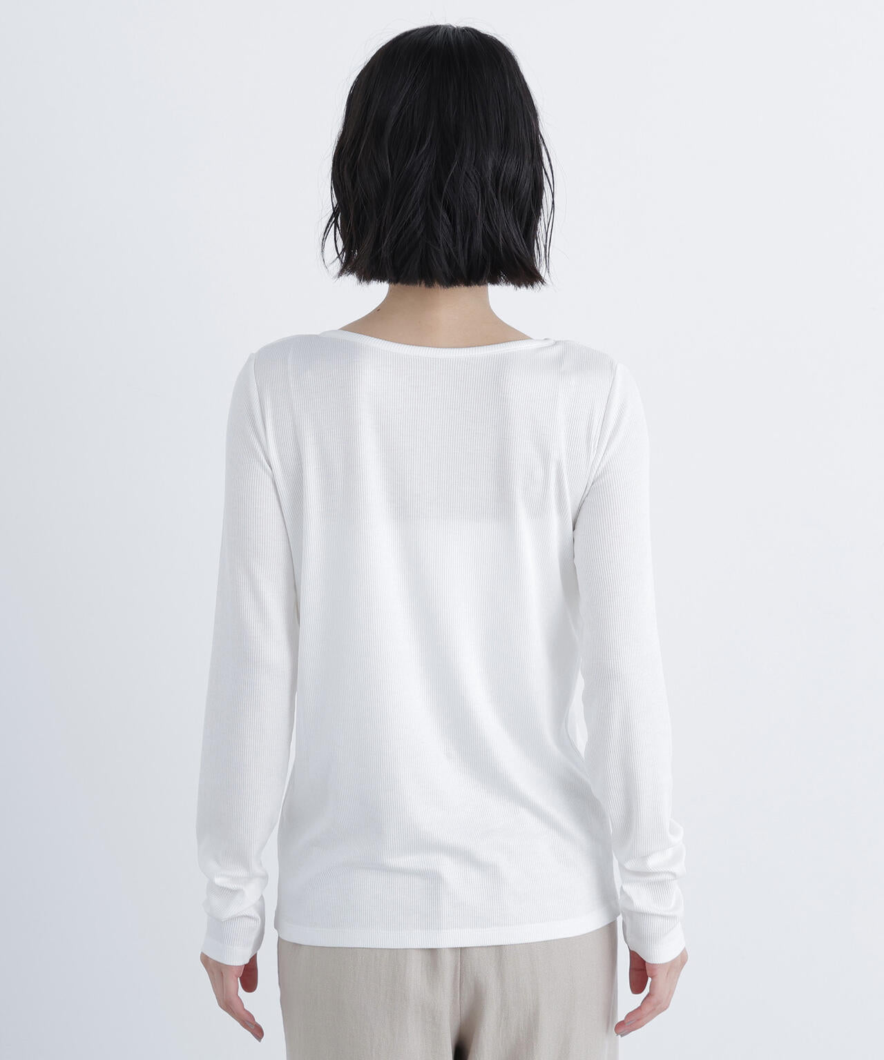 ヘンリーネックカットソー | N. Natural Beauty Basic*（エヌ