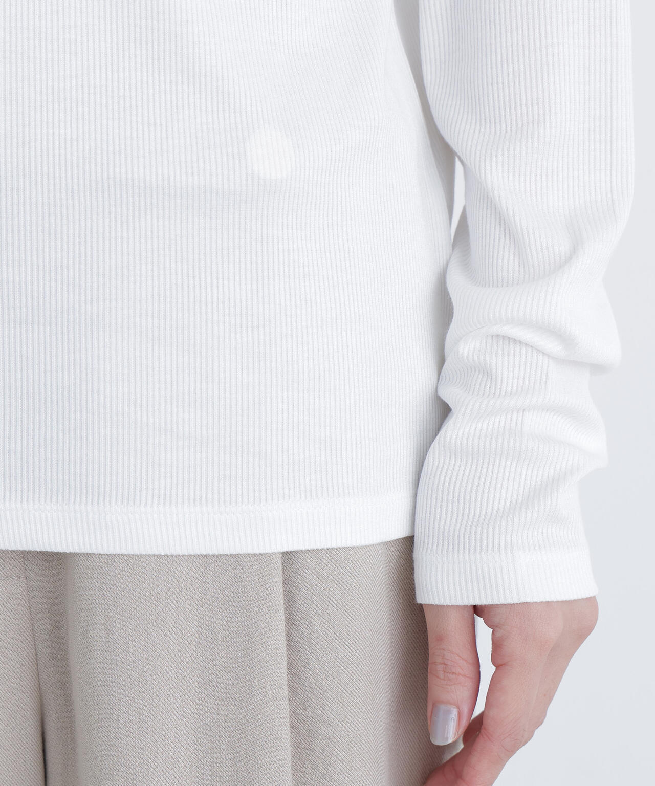 ヘンリーネックカットソー | N. Natural Beauty Basic*（エヌ