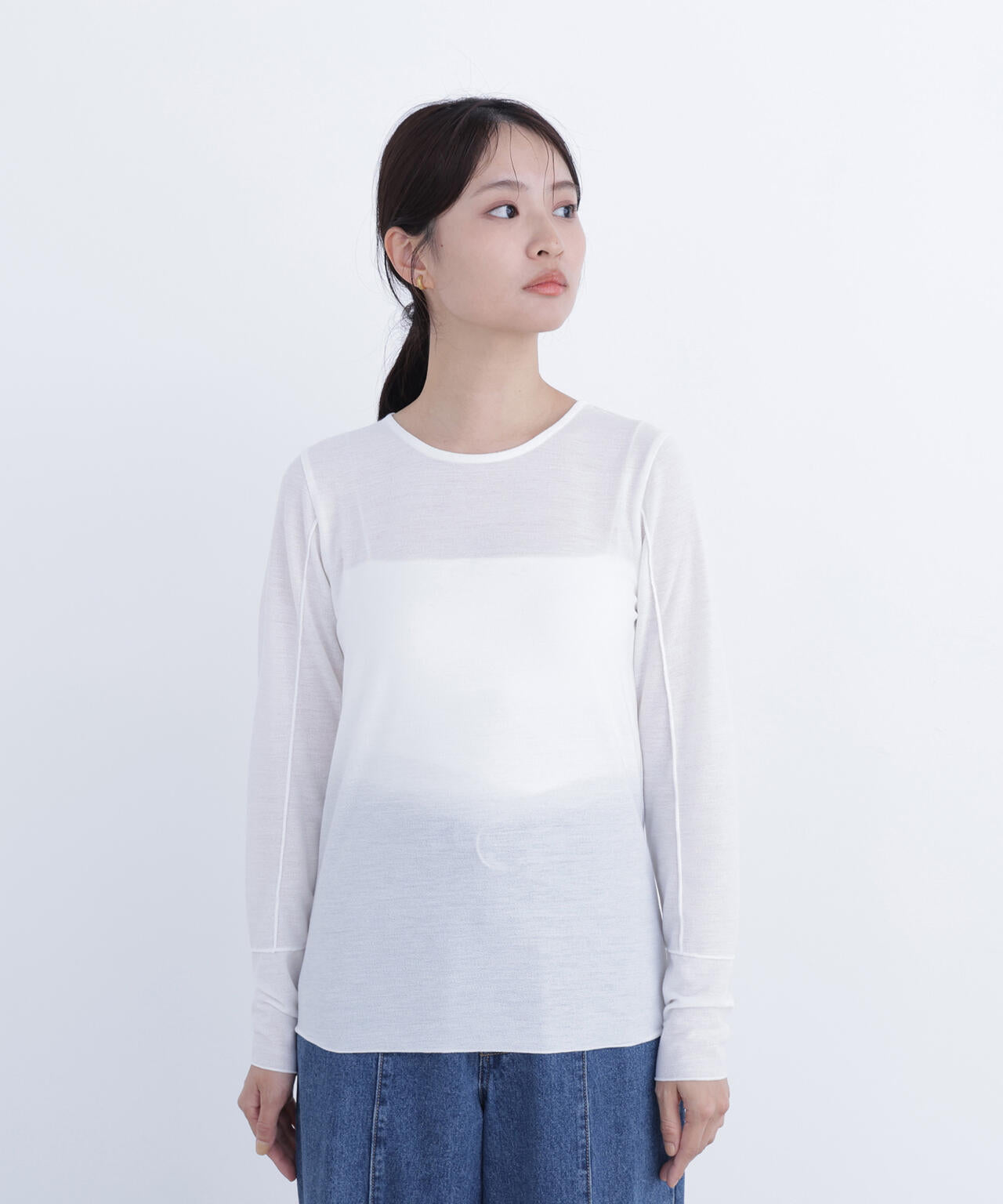 シアーメロウカットソー