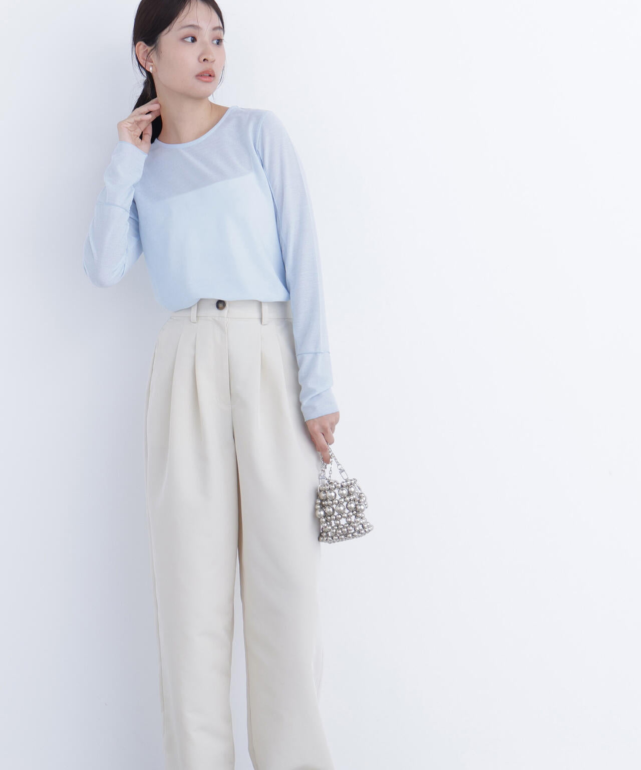 シアーメロウカットソー