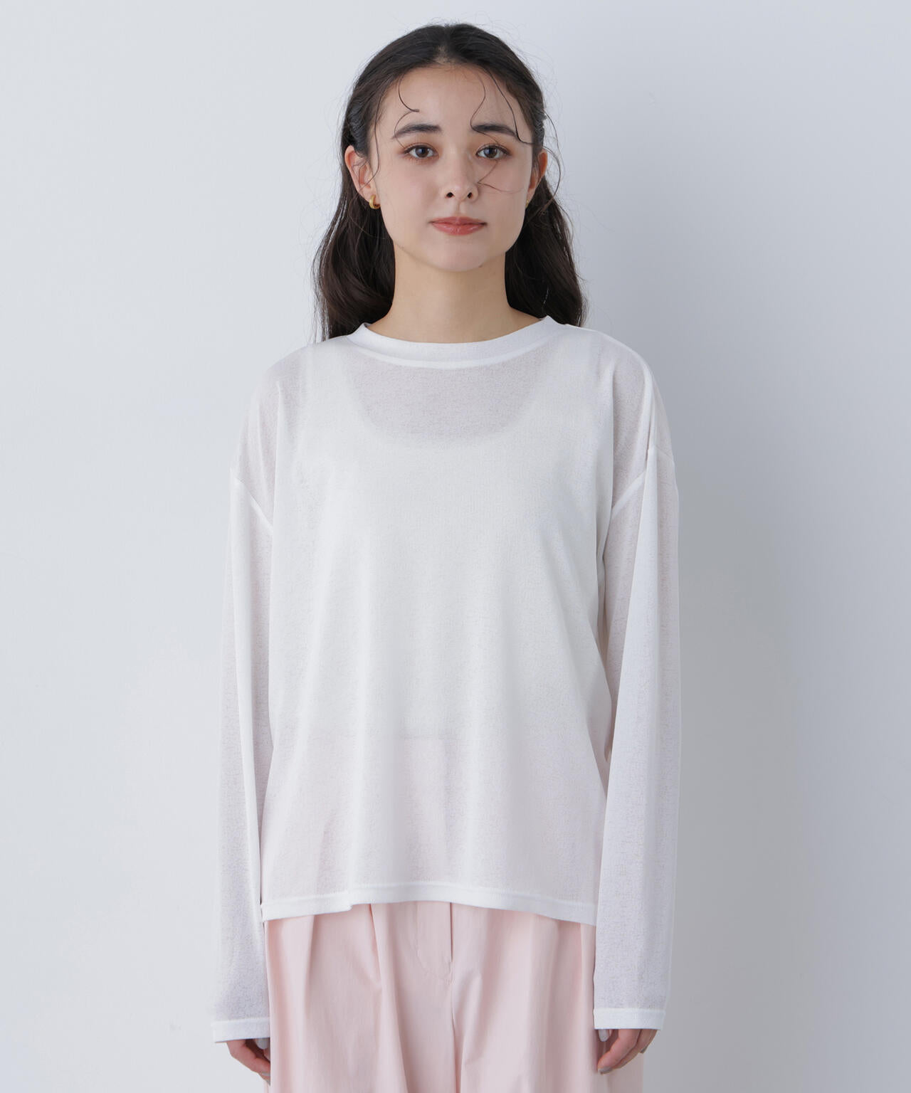 NATURAL BEAUTY - 長袖カットソー スラブ天竺カットソー長袖 | N. Natural Beauty Basic*（エヌ