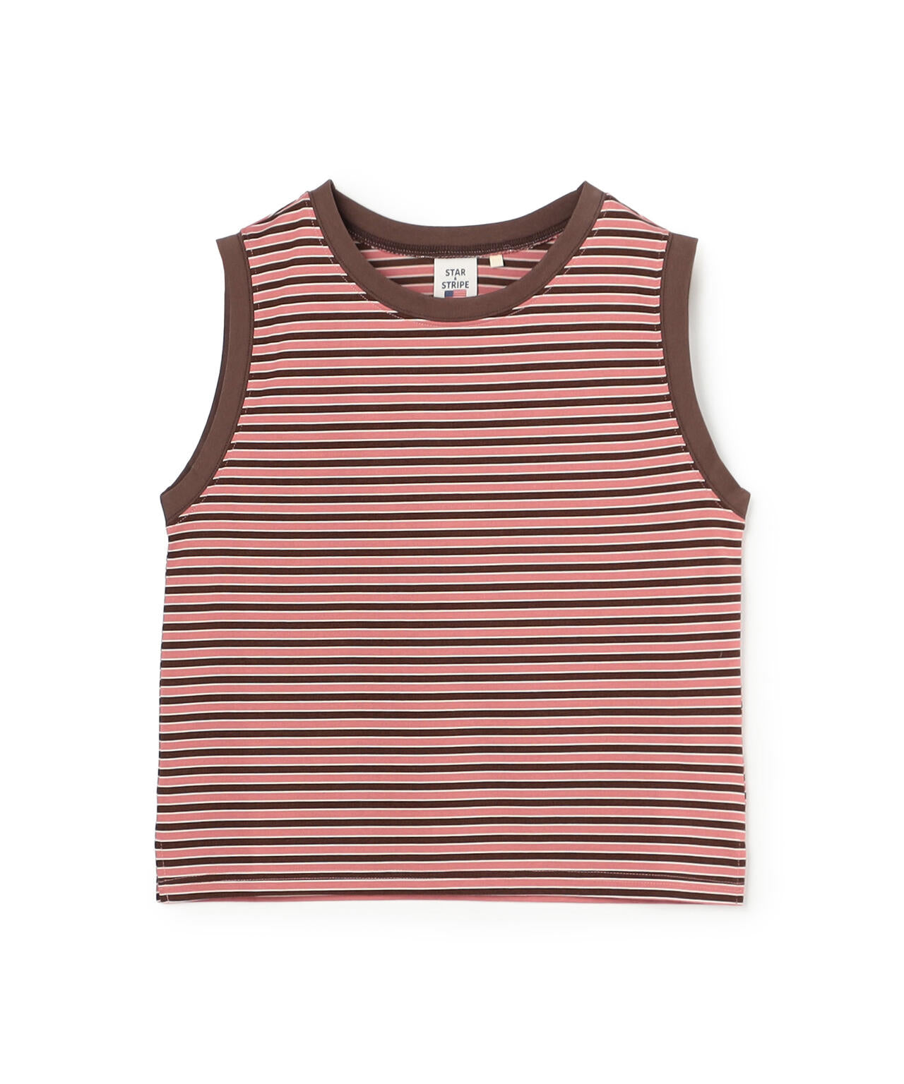 <STAR & STRIPE>ボーダーカットソーノースリーブ