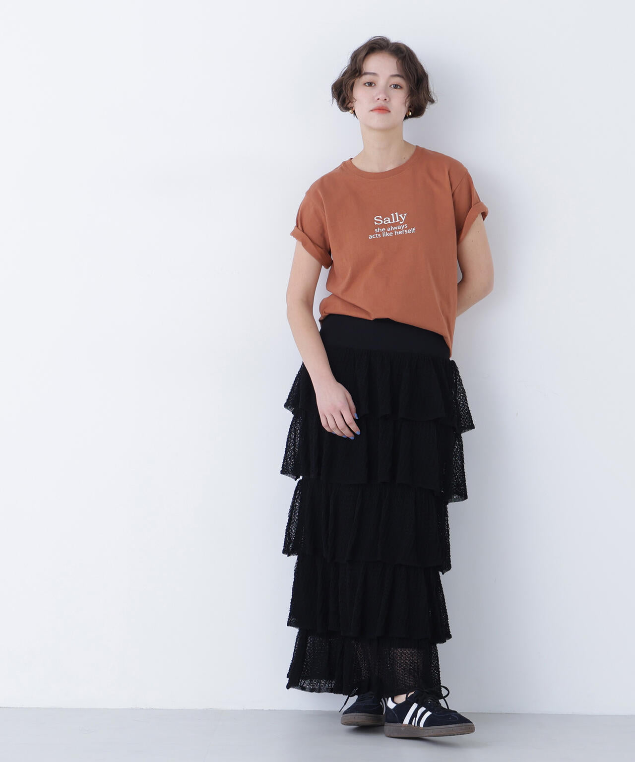 【6/12 10:00～6/15 SPECIAL COUPON 対象商品】（FUDGE掲載）ロゴプリントTシャツ