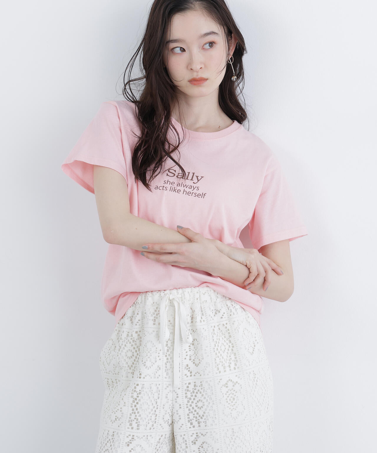 【6/12 10:00～6/15 SPECIAL COUPON 対象商品】（FUDGE掲載）ロゴプリントTシャツ